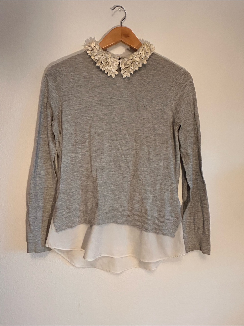 Ted baker grey collared shirt.